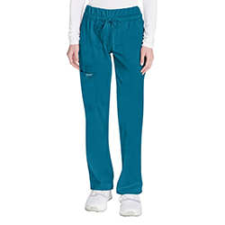 Women's Mid Rise Tapered Leg Drawstring Pant